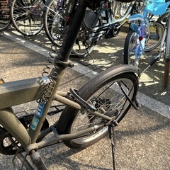 JEEP 20インチ 折りたたみ自転車 2022年モデル カーキ