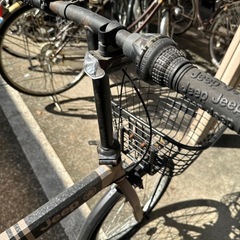 JEEP 20インチ 折りたたみ自転車 2022年モデル ベージュ