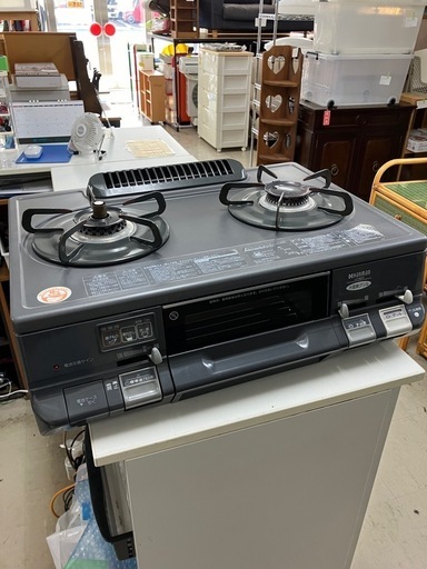 取引場所 南観音 K2408-135 ハーマン ガステーブル 都市ガス用 LG2218R 汚れキズあり