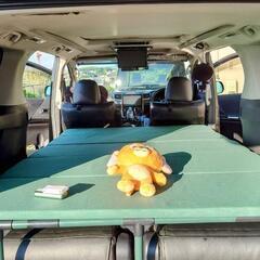 20アルファード ヴェルファイア　ベットキット　フラットキット　自作　車中泊