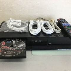 😼【美品】パナソニック 2TB 3チューナー ブルーレイレコーダー 4Kチューナー内蔵 4K放送長時間録画/W録画対応 おうちクラウドDIGA DMR-4CW200「管理No4」