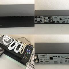 😼【美品】パナソニック 2TB 3チューナー ブルーレイレコーダー 4Kチューナー内蔵 4K放送長時間録画/W録画対応 おうちクラウドDIGA DMR-4CW200「管理No4」