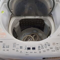【U2554】★洗濯機 トウシバ AW-8D6 2018