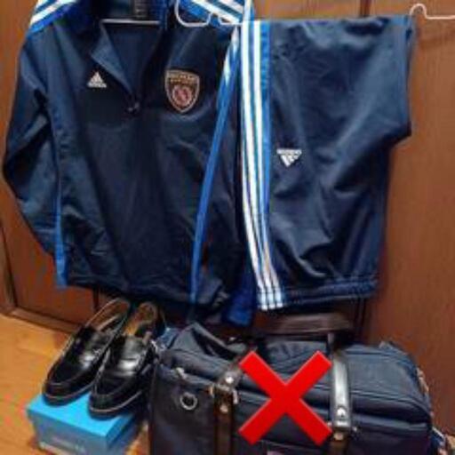 羽衣学園高等学校　男子指定革靴　体操服