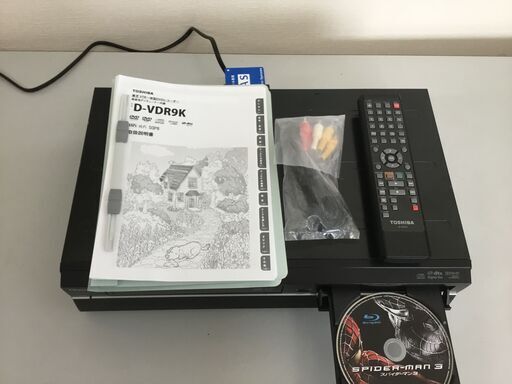 稼働良品】TOSHIBA 地上デジタルチューナー内蔵VTR一体型DVDレコーダー
