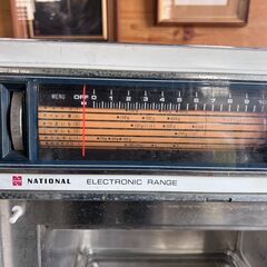 【１５】ナショナル　電子レンジ　昭和レトロ