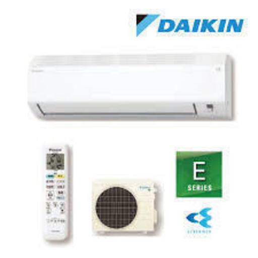 新品 エアコン 6畳用 工事費込み ダイキン 2.2kW Eシリーズ 2024年モデル S224ATES-W-SET ホワイト【エリア内エアコン取付工事込み74000円】2