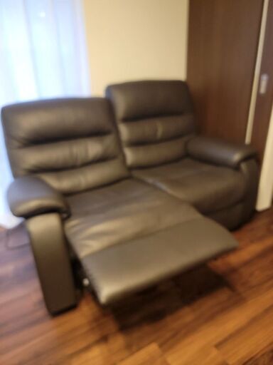 電動二人掛けソファー