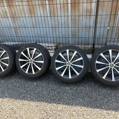 MANARAY SPORT マナレイスポーツ　17インチ　ブラックポリッシュ　極美品　スタッドレス付　