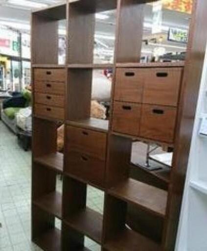 ★中古品★ 無印良品　スタッキングシェルフセット