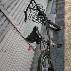 [BRIDGESTONE]VEGAS(ベガス)20吋 ミニベロ(小径車) 内装3段/点灯虫/カーキ