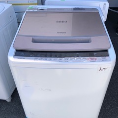 NO 327 🌈福岡市内配送設置無料✨🌈  BW-V80C 全自動洗濯機 ビートウォッシュ シャンパン [洗濯8.0kg /乾燥機能無 /上開き]