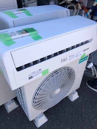 新品未使用品！ ハイセンスルームエアコン HA-S22G 2024年モデル