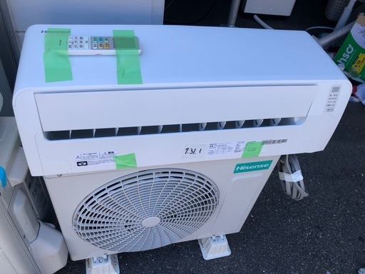 標準取付工事込み金額 ハイセンス【HA-S22DE9-W】2021年製 6畳 エアコン