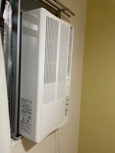 美品】コイズミ・窓用エアコン 美品✨KOIZUMI 窓用エアコン KAW-1901 2020