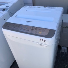 NO 329 🌈福岡市内配送設置無料✨🌈　パナソニック 7.0kg 全自動洗濯機　ブラウンPanasonic NA-F70PB10-T