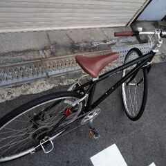 WEEKEND BIKES[ウィークエンドバイク]700c クロスバイク アルミ/7speed/ブラック