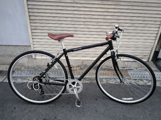 WEEKEND BIKES[ウィークエンドバイク]700c クロスバイク アルミ/7speed/ブラック