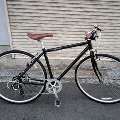 WEEKEND BIKES[ウィークエンドバイク]700c クロスバイク アルミ/7speed/ブラック