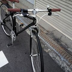 WEEKEND BIKES[ウィークエンドバイク]700c クロスバイク アルミ/7speed/ブラック