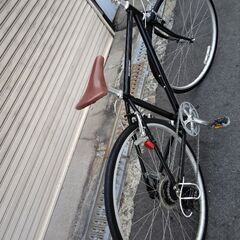 WEEKEND BIKES[ウィークエンドバイク]700c クロスバイク アルミ/7speed/ブラック