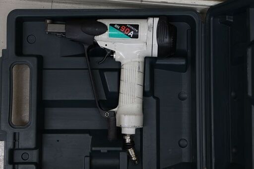 Hitachi koki 日立工機 90mm 常圧 ばら釘打機 NH90A 本体 ＋ ケース (D5931nxY)