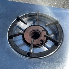 ■中古品 タニコー ガスコンロ LPガス TGU-75 2015年製 ２口コンロ プロパンガス 動作問題なし 卓上コンロ ■