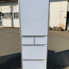 【美品】HITACHI　ノンフロン冷凍冷蔵庫　R-S40J　2018年製　H HITACHI☆日立☆2020年製☆401Lノンフロン冷凍冷蔵庫☆R-S40K(XW