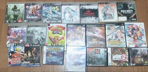 【値下げ可能】GC:DS:3DS:Wii:PS2:PS3:PS4まとめ売り