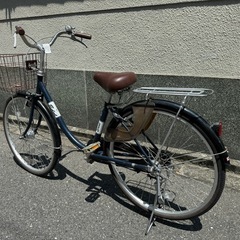 97）全車両格安販売‼️ 26インチ　オートライト　シティサイクル