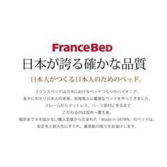 未使用訳あり　フランスベッド　高密度連続スプリングマットレス　クイーン　マルチラススーパースプリング　防ダニ・抗菌防臭加工　日本製