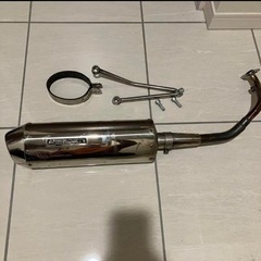 超希少 SP武川SPタケガワ コーンオーバルマフラー アドレス110