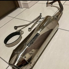 超希少 SP武川SPタケガワ コーンオーバルマフラー アドレス110