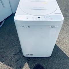 シャープ　全自動電気洗濯機　ES-GE5C-W