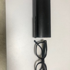 美品　calee（キャリー）メガネ　黒縁