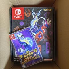 極美品 ニンテンドーSwitch スカーレットバイオレットエディション 任天堂Switch(有機ELモデル) スカーレット・バイオレットエディション