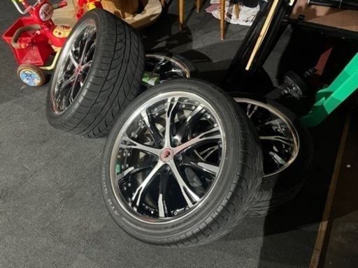 ワーク　シュバート　19イン8.5j オフセット38×4本\n