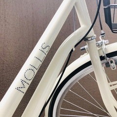 新車に近いMOLLIS (¥31,900) 6段変速 27インチ自転車 保証期間25年2月+３年オプション加入済