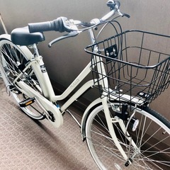 新車に近いMOLLIS (¥31,900) 6段変速 27インチ自転車 保証期間25年2月+３年オプション加入済