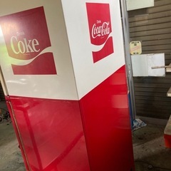 コカ　コーラ　冷蔵庫　昭和　レトロ