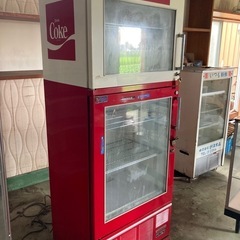 コカ　コーラ　冷蔵庫　昭和　レトロ
