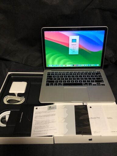 MacBook Pro Retina 13インチ Mid2014 / Core i5搭載 / メモリー16GB / SSD-512GB / MacOS(最新Sonoma)\u0026Office2019とWin11Pro(最新23H2版)＆OfficeProPlus選択起動可能