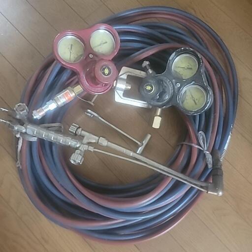 酸素アセチレンゲージバーナー3点セット