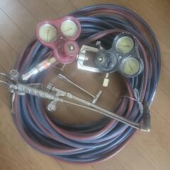 酸素アセチレンゲージバーナー3点セット