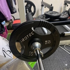 IROTEC ベンチ台、セーフティ、バーベル等一式