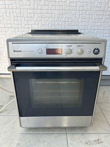 Rinnai　業務用卓上型ガス高速オーブン　RCK-10M(a)　LPガス　厨房 Amazon | リンナイ 業務用卓上型ガス高速オーブン コンベック(プロパン