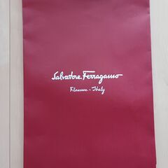 【ブランドショップ紙袋】Ferragamo（サルヴァトーレ　フェ...