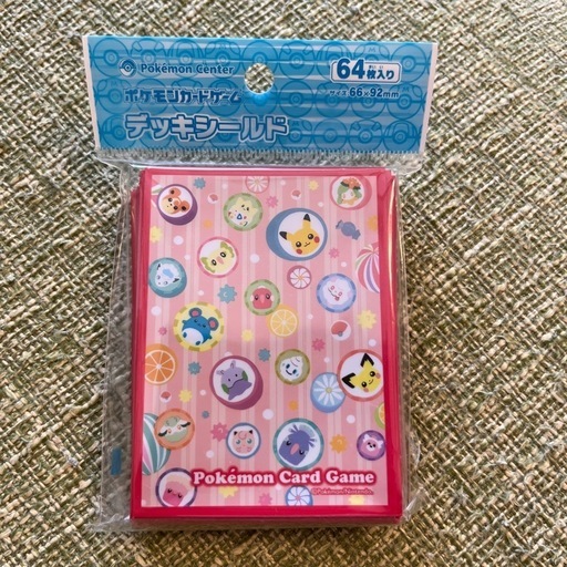 ポケモンカードゲーム　デッキシールド　飴柄　未開封品
