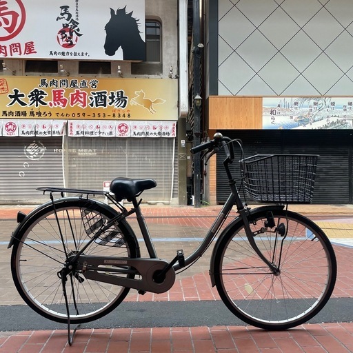 【超早い者勝ち‼️】 26インチ 大型カゴ  タイヤ新品