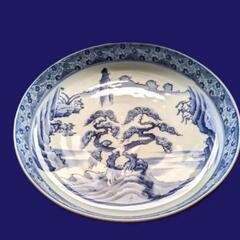 有田焼 青磁 特大皿 まとめて14枚 業務用 山徳